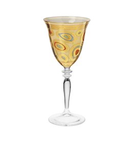 Vietri Regalia Cream Wine Glass