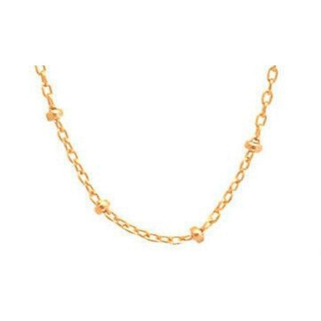 enewton 15" Choker Simplicity Chain Gold - 2mm Bead
