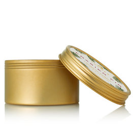 Thymes Frasier Fir Poured Candle, Travel Tin Gold