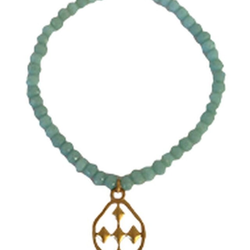 Gracewear Faithworks Beaded Prayer Bracelets-Turquoise