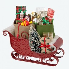 Byers Choice Byers Carolers Sleigh Filled With Toys
