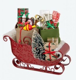 Byers Choice Byers Carolers Sleigh Filled With Toys