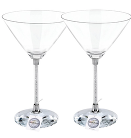 Swarovski Swarovski COCKTAIL Martini Crystalline (SET of 2) Glasses
