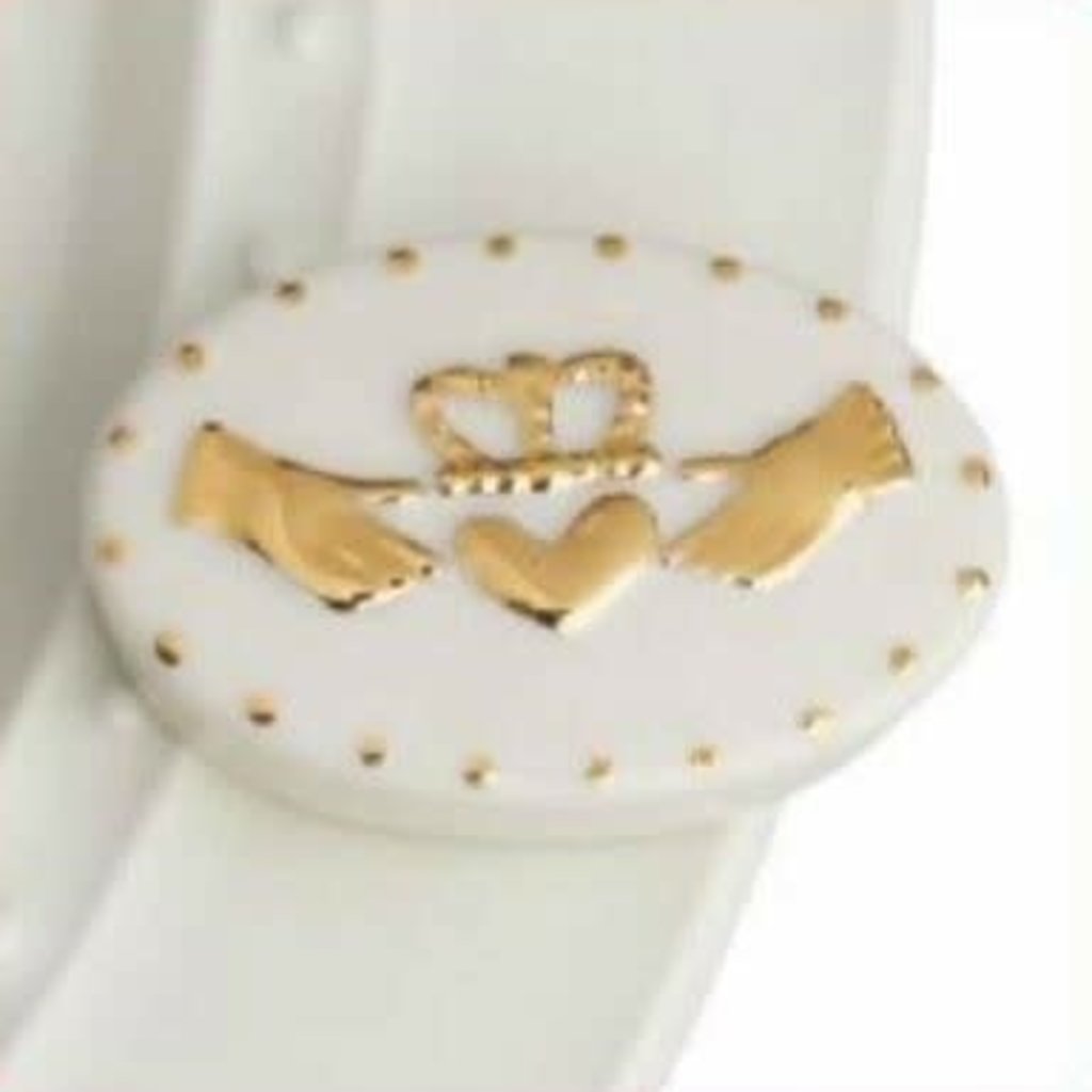 nora fleming live, love, laugh mini ( claddagh) RETIRED