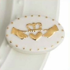 nora fleming live, love, laugh mini ( claddagh) RETIRED