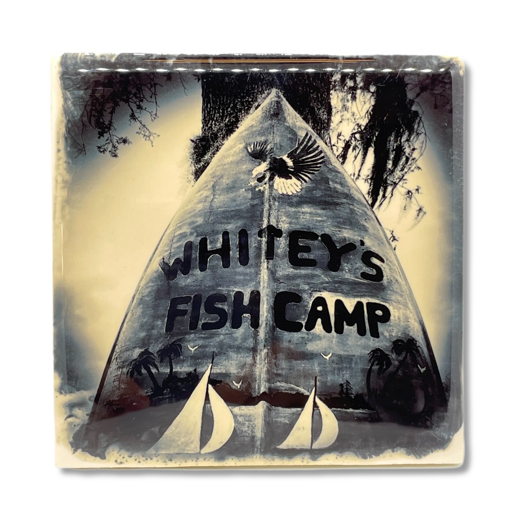 Whitey's Fish Camp Jacksonville Tile - Avondale Gift Boutique