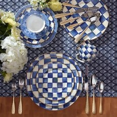 Mackenzie-Childs Royal Check Enamel Charger/Plate