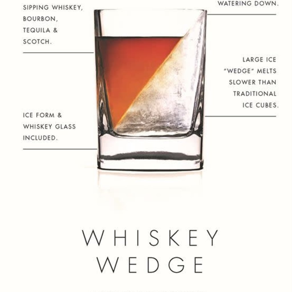 Corkcicle Whiskey Wedge Single