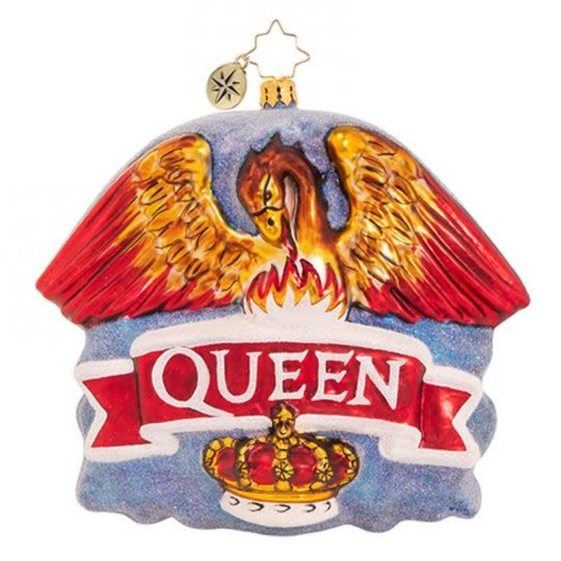 Radko Queen Coat of Arms Ornament