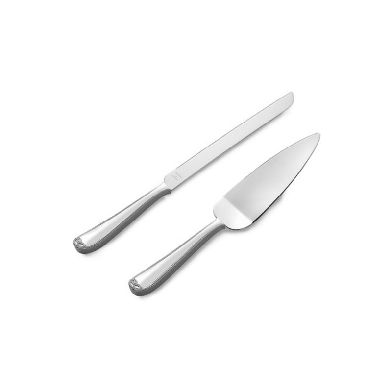 Vera Wang Infinity GW Cake Knife/Server Silver Set