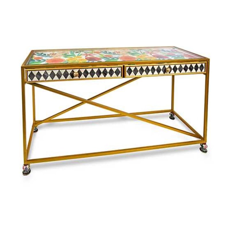 Mackenzie-Childs Ogee Console Table