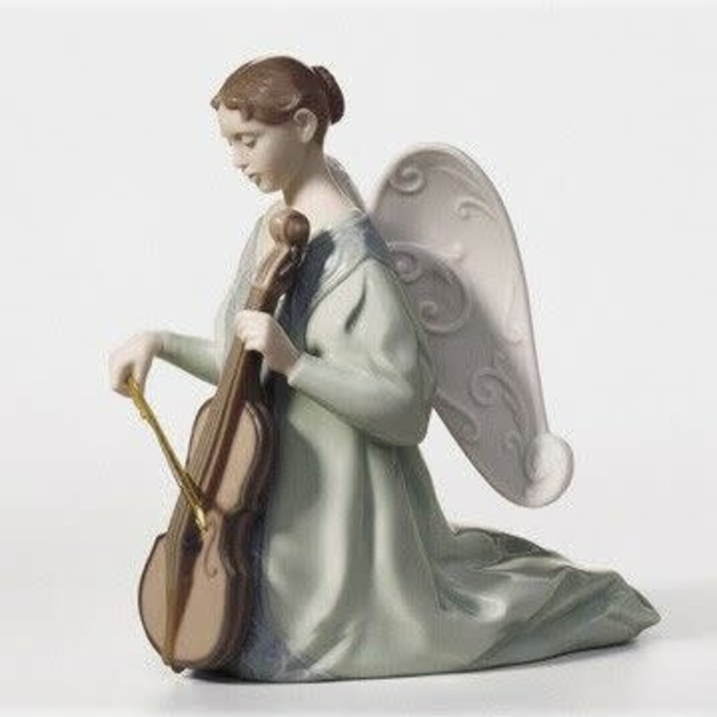 LLADRO LLADRO Angel Cello -Cantata Gloss