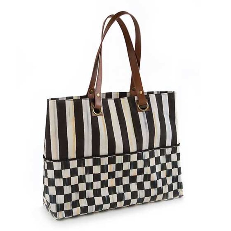 Mackenzie-Childs Courtly Check Bistro Tote