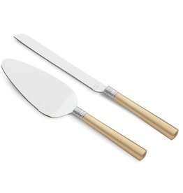 Vera Wang With Love Gold Vera Wang Cake Knife & Server