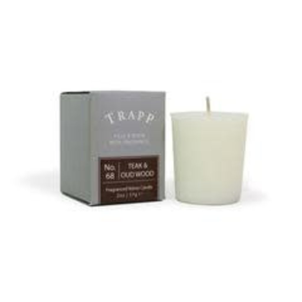 TRAPP Teak & Oud Wood #68 Votives