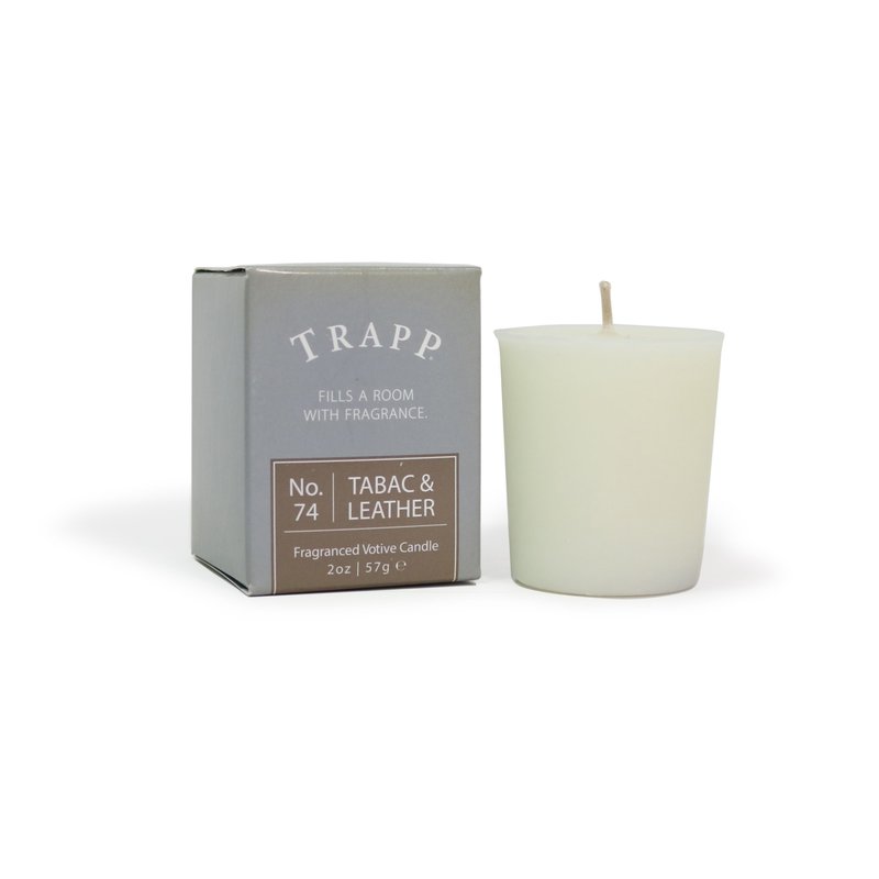 TRAPP TABAC & Leather #74 Votives