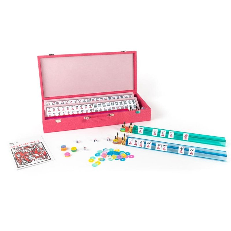 Brouk Onyx Mahjong Set (Pink)