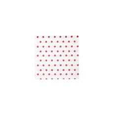 Vietri Papersoft Napkins Dot Red Cocktail Napkins, pack of 20