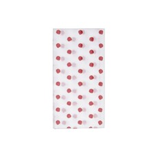 Vietri Papersoft Napkins Red Dot Guest Towel, pack of 20