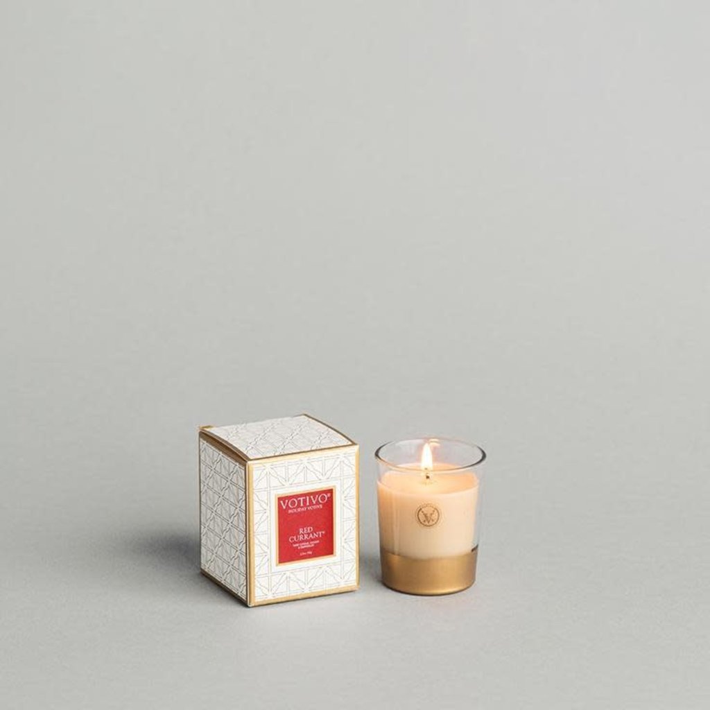 VOTIVO Red Currant Holiday Votive 2.1 oz
