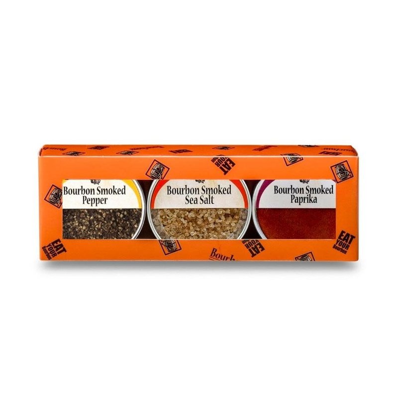 Bourbon Barrel Foods Bourbon Smoked Spice 3-Pack Gift Set