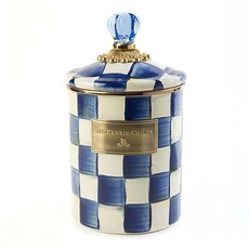 Mackenzie-Childs Royal Check Enamel Canister - Medium
