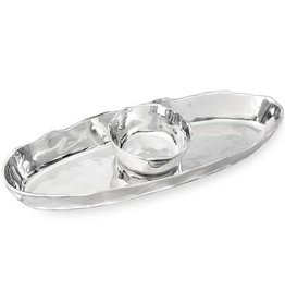 Beatriz Ball SOHO Brooklyn Deep Oval Chip & Dip, set of 2