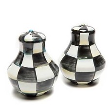 Mackenzie-Childs Courtly Check Salt & Pepper Shakers