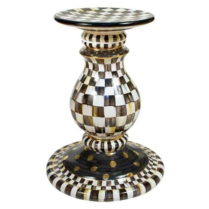 Mackenzie-Childs Courtly Check Pedestal Table Base