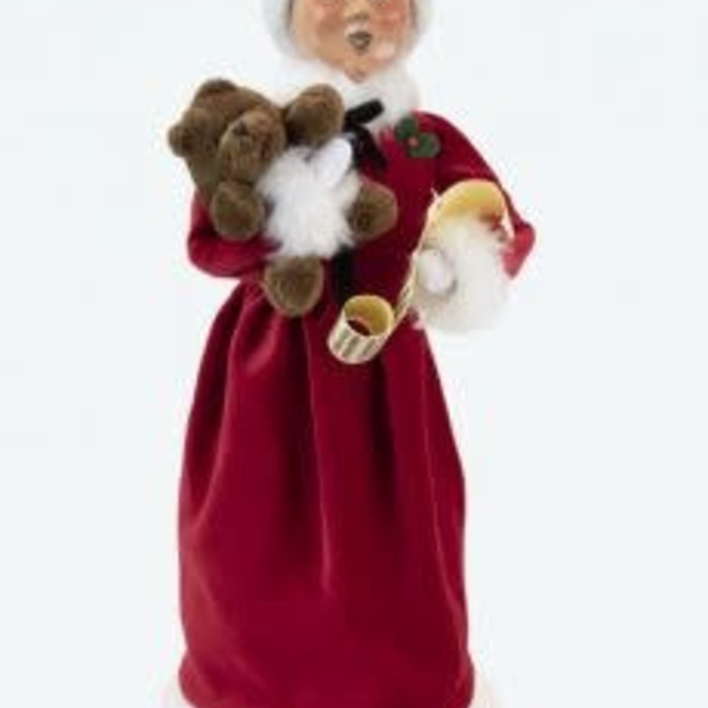 Byers Choice Byers Red Velvet Mrs. Clause