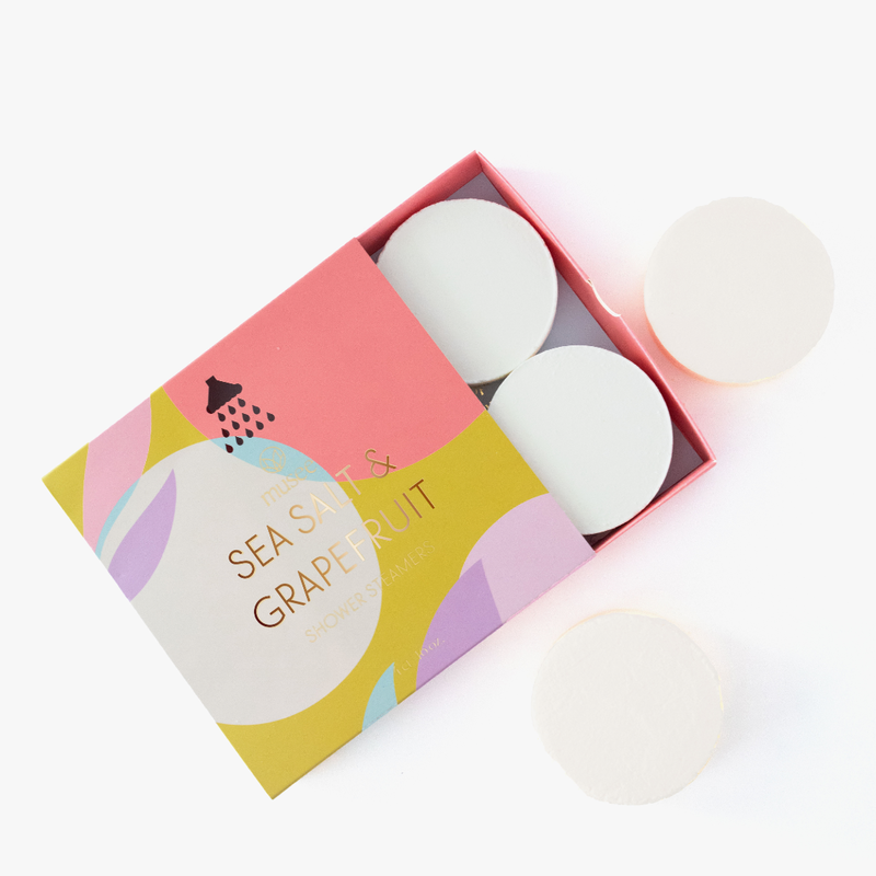 Musee Sea Salt & Grapefruit Shower Steamers