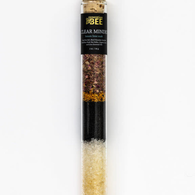 Generation Bee Bee Clear Minded Soaking Salt Vial