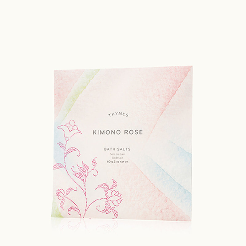 Thymes Kimono Rose Bath Salts Envelope