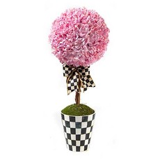 Mackenzie-Childs Florabunda Topiary Drop In - Pink - Large
