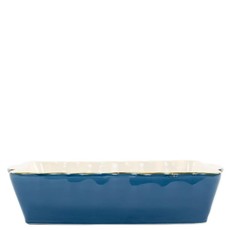 Vietri Italian Bakers Blue Rectangular Baker-Lg