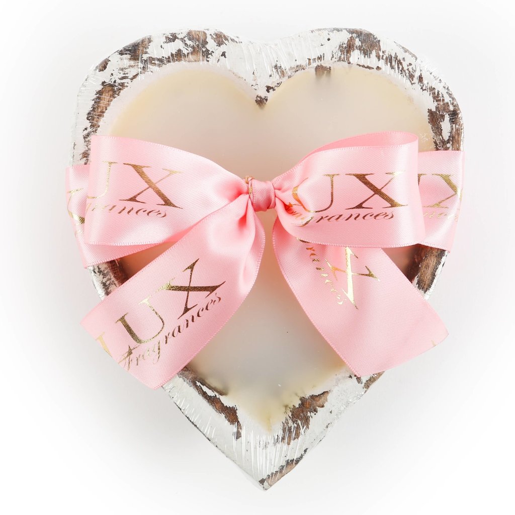 Lux Fragrances Lover's Lane Heart Bowl Pink