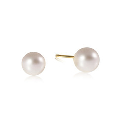 ENewton Design classic 8mm ball stud - pearl earrings