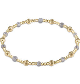 ENewton Design Dignity Sincerity Pattern 4mm Bead Bracelet - Labradorite