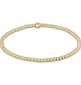 enewton Classic Gold 2.5 mm Bead Bracelet