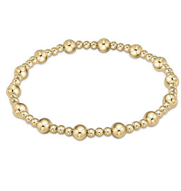 enewton Classic Sincerity Pattern 5mm Bracelet - Gold