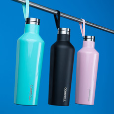 Corkcicle 9oz., 16 oz., 25 oz. Canteen Loop Cap Black