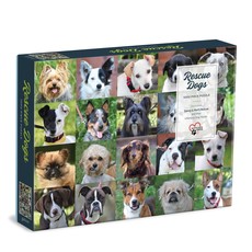 Rescue Dogs 1000 Piece Puzzle by Galison