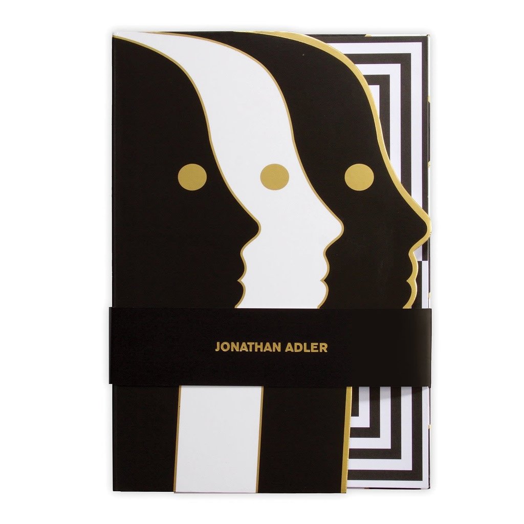 Hachette Book Group Jonathan Adler 3 Face Notebook