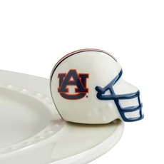 nora fleming Auburn helmet mini