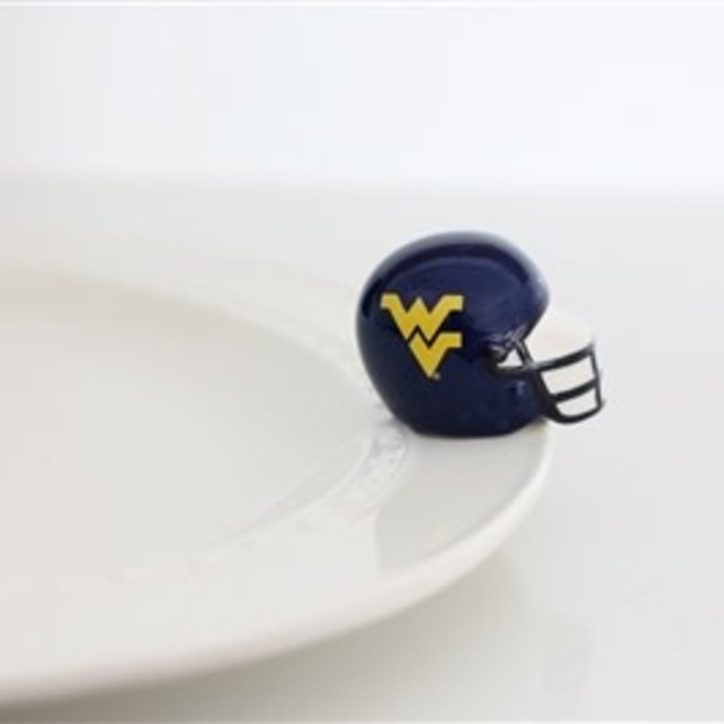 nora fleming West Virginia helmet mini