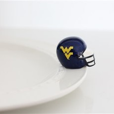 nora fleming West Virginia helmet mini