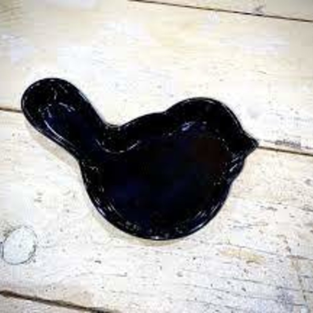 nora fleming Melamine Grey Bird, RETIRED