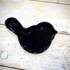 nora fleming Melamine Grey Bird, RETIRED