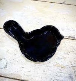 nora fleming Melamine Grey Bird, RETIRED