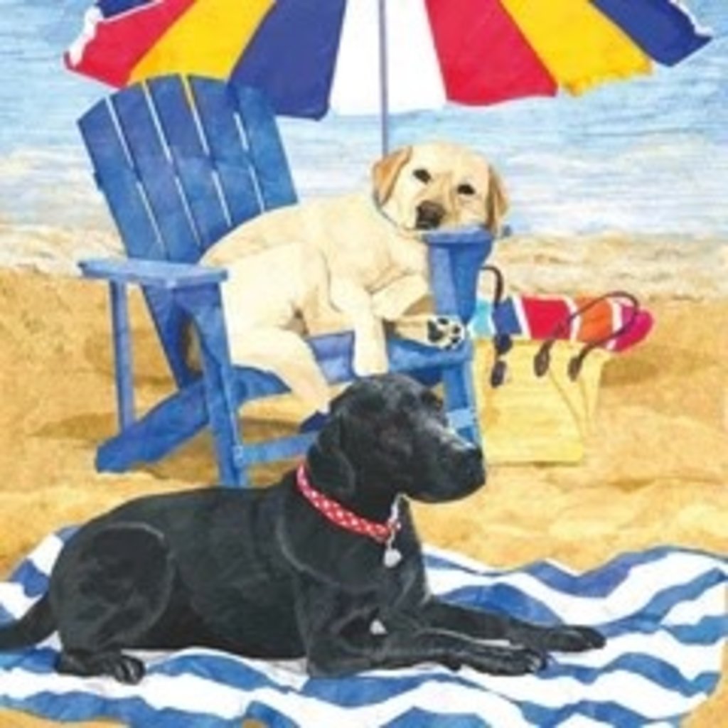 PPD  Paper Products Design Dog Days of Summer Beverage Napkin